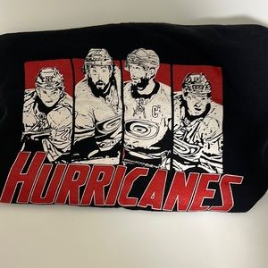 Boys Carolina Hurricanes Hockey shirt.